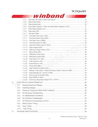 W25Q64BVSSIG數據表 頁面 3