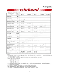 W25Q64BVSSIG Datasheet Page 18