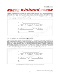 W25Q64CVZEIG Datasheet Pagina 23