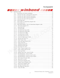 W25Q64DWZPIG Datasheet Page 3