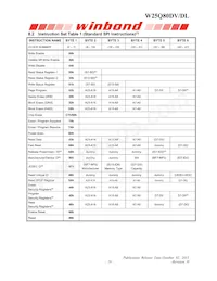 W25Q80DLUXIE Datasheet Page 19