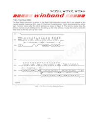 W25X32VZEIG T&R Datasheet Page 22