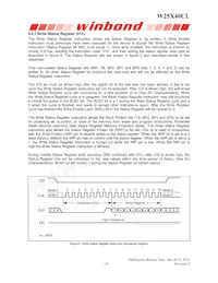 W25X40CLDAIG TR Datasheet Page 18