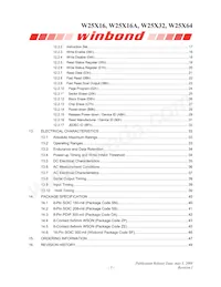 W25X64VZEIG Datasheet Page 3