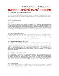 W25X64VZEIG Datasheet Page 12