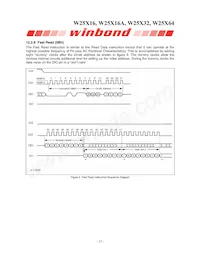 W25X64VZEIG數據表 頁面 22