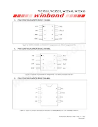 W25X80VZPIG T&R Datasheet Page 5