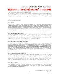 W25X80VZPIG T&R Datasheet Pagina 11
