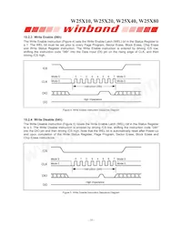 W25X80VZPIG T&R數據表 頁面 16