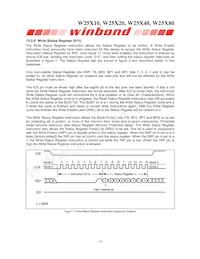 W25X80VZPIG T&R Datasheet Page 18