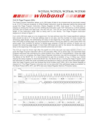 W25X80VZPIG T&R Datasheet Pagina 22