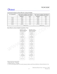 W29C020CP90B Datasheet Page 9