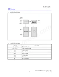 W29EE011P90Z Datasheet Page 5