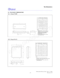 W29EE011P90Z Datasheet Page 23