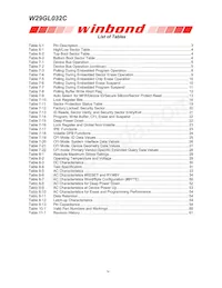 W29GL032CH7T Datasheet Page 6