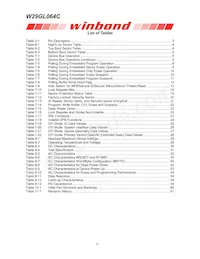 W29GL064CB7B Datasheet Page 6