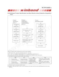 W39V040FAPZ Datasheet Page 16