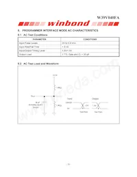 W39V040FAPZ Datenblatt Seite 20