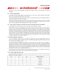 W9412G6JH-4 Datasheet Page 14