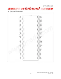 W9425G6EH-5 Datasheet Page 6