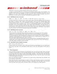 W9464G6JH-5I Datasheet Pagina 12