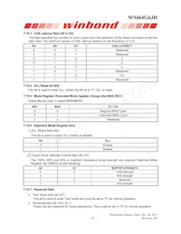 W9464G6JH-5I Datasheet Page 16