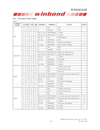 W9464G6JH-5I Datasheet Page 18