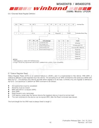 W948D6FBHX6I Datasheet Page 16