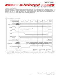 W956D6HBCX7I TR Datasheet Page 11