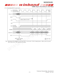 W956D6HBCX7I TR Datasheet Page 12