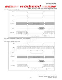 W967D6HBGX7I TR Datasheet Page 12