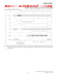 W967D6HBGX7I TR Datasheet Page 14