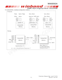 W968D6DAGX7I TR Datasheet Page 9