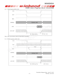 W968D6DAGX7I TR Datasheet Page 12