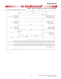 W968D6DAGX7I TR Datasheet Page 20