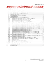 W971GG6KB25I TR Datasheet Page 3