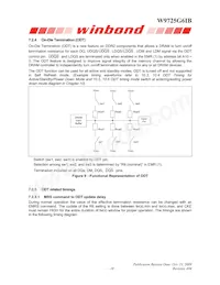 W9725G6IB-25 Datasheet Pagina 18