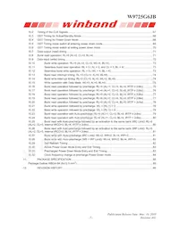 W9725G6JB25I Datasheet Page 3