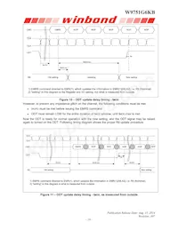 W9751G6KB25I TR Datasheet Page 19