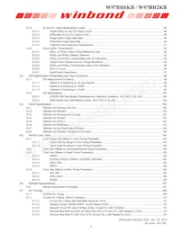 W97BH6KBVX2I Datasheet Page 4