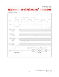 W9812G6IH-6 Datasheet Page 18