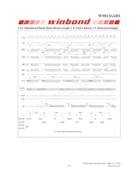 W9812G6IH-6 Datasheet Page 22