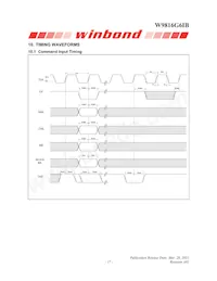 W9816G6IB-6 Datenblatt Seite 17