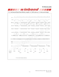 W9816G6IB-6 Datenblatt Seite 22