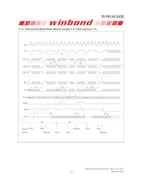 W9816G6IB-6 Datenblatt Seite 23