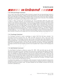 W9825G6EH-6 Datasheet Page 10