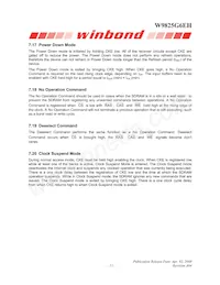 W9825G6EH-6 Datasheet Page 11