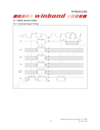 W9864G6IH-6 Datasheet Page 18