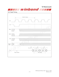 W9864G6JH-5 Datasheet Page 19