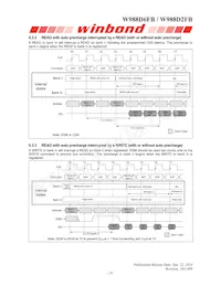 W988D2FBJX7E Datasheet Page 19